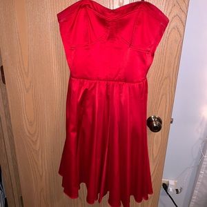 GUESS Strapless Red Dress GREAT CONDITION